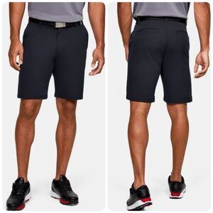 Under Armour Men's Match Play Golf Shorts in Black
